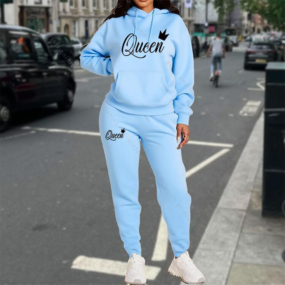 Streetwear Brand Aesthetic - Костюм спортивный женский: худи и брюки,
