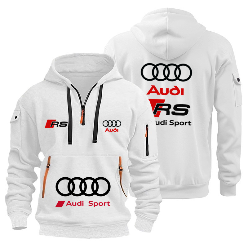 Brand Of Streetwear - Модная утепленная толстовка-худи унисекс Audi для