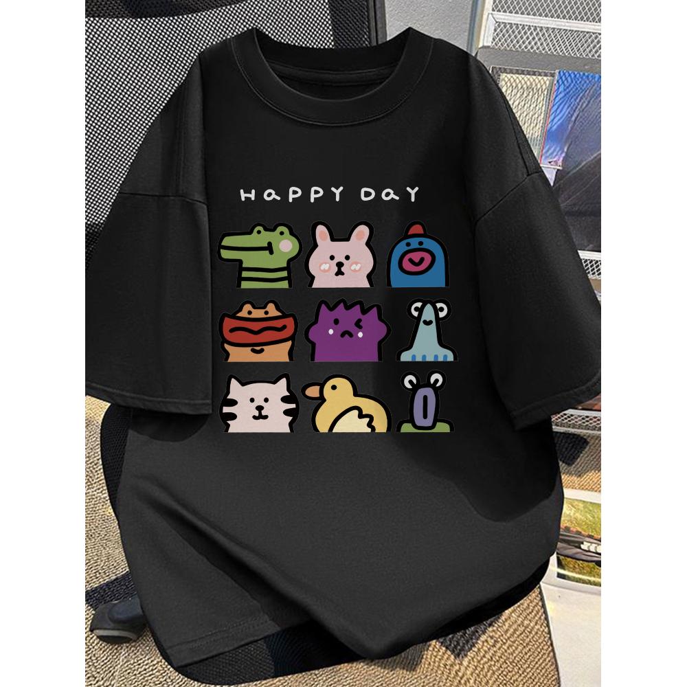 Streetwear Brand Graphic Designer - Хлопковая футболка с забавным графическим дизайном,