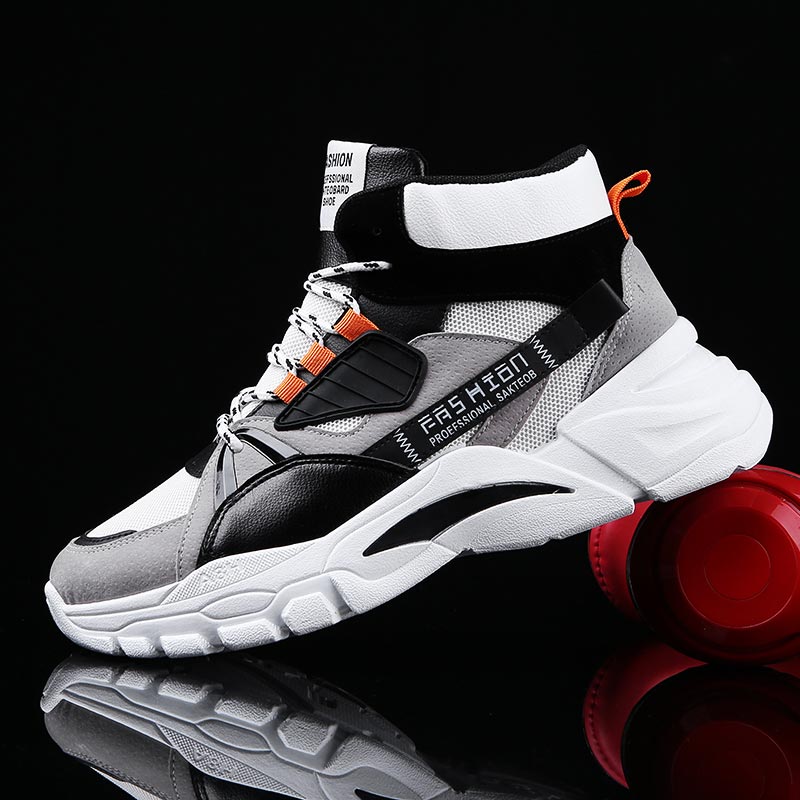 Streetwear Brand Drops - Кроссовки Hightop мужские, спортивная обувь для