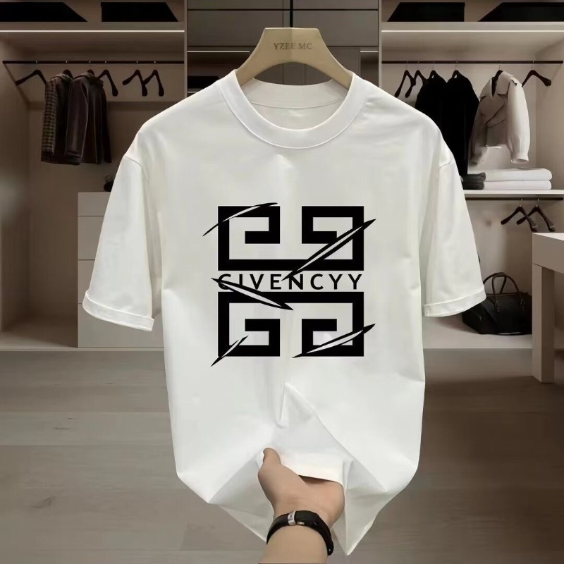 Streetwear Brand Graphic Designer - Мужская футболка GIVENCY с принтом логотипа,