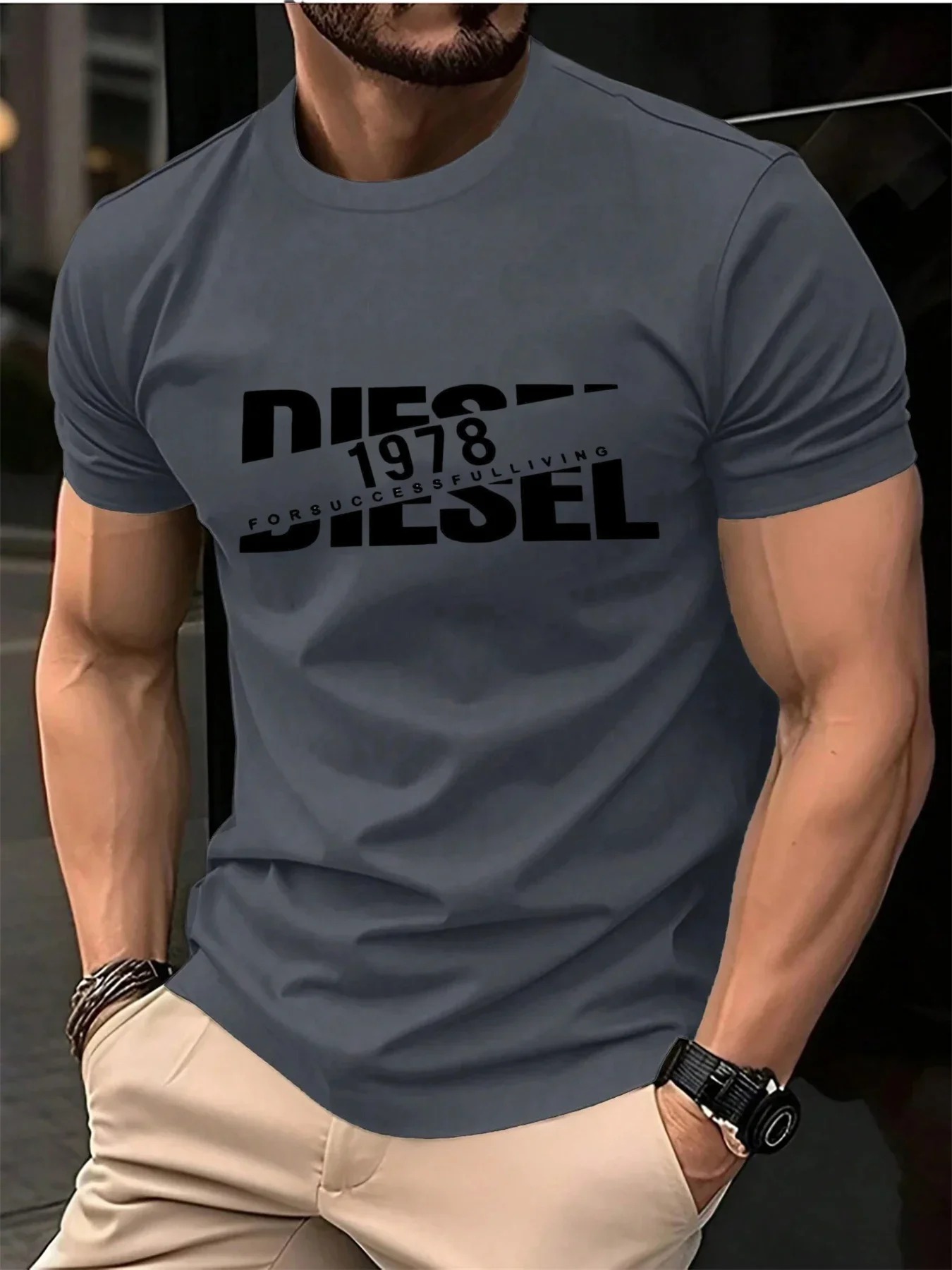 Мужская летняя футболка с 3D-п – обзор и цена Streetwear Brand Shirts