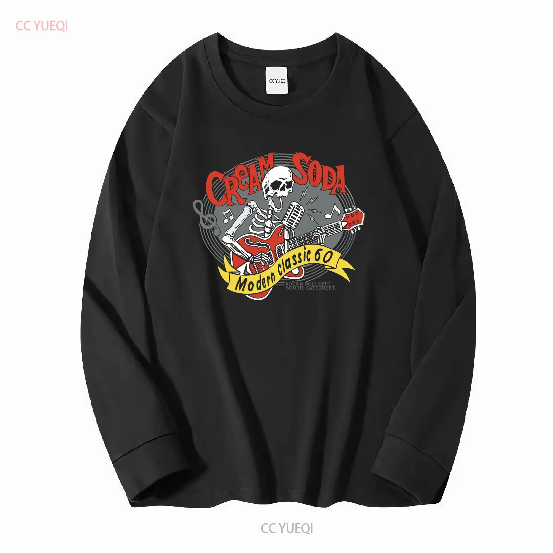Футболка Cream Soda Rock Roll, – обзор и цена Streetwear Brand Shirts