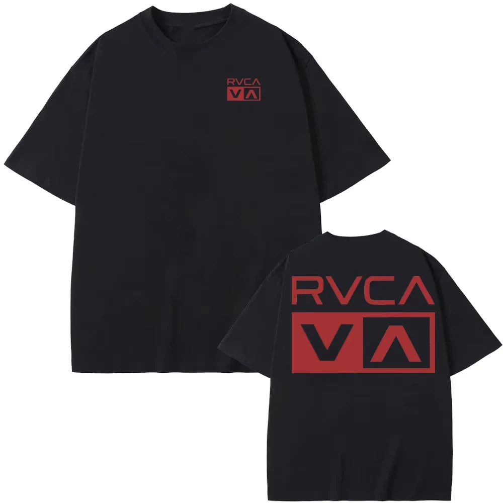 Футболка RVCA, черная, летняя, – обзор и цена Streetwear Brand Shirts