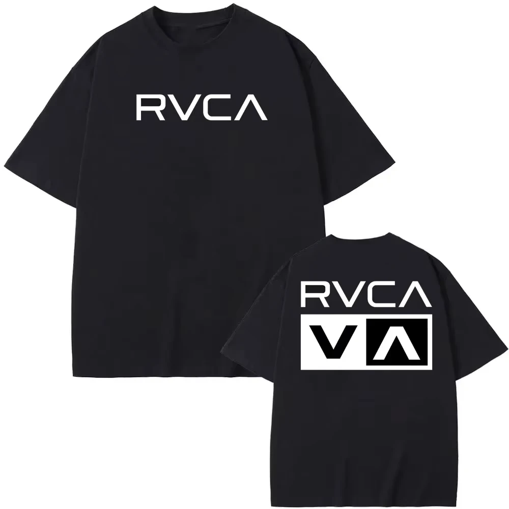 Футболка RVCA, черная, летняя, – обзор и цена Streetwear Brand Shirts